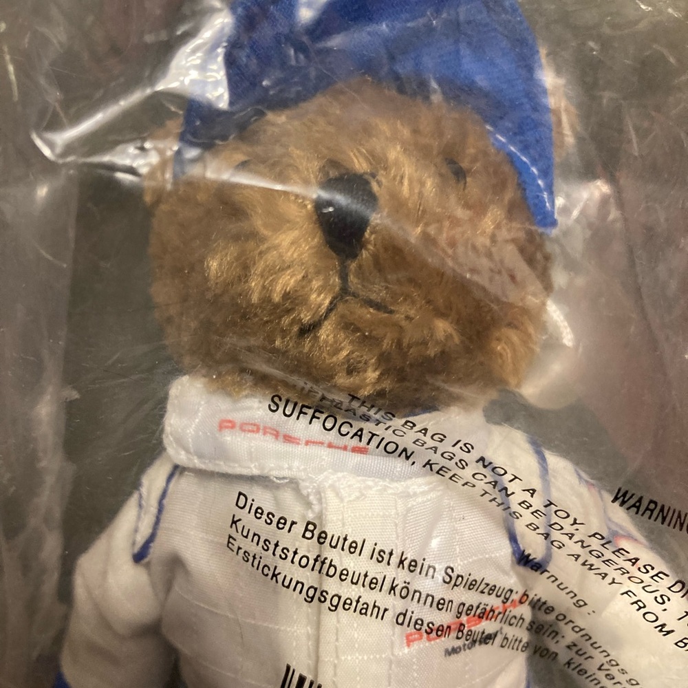 Porsche Mini Motorsports Bear